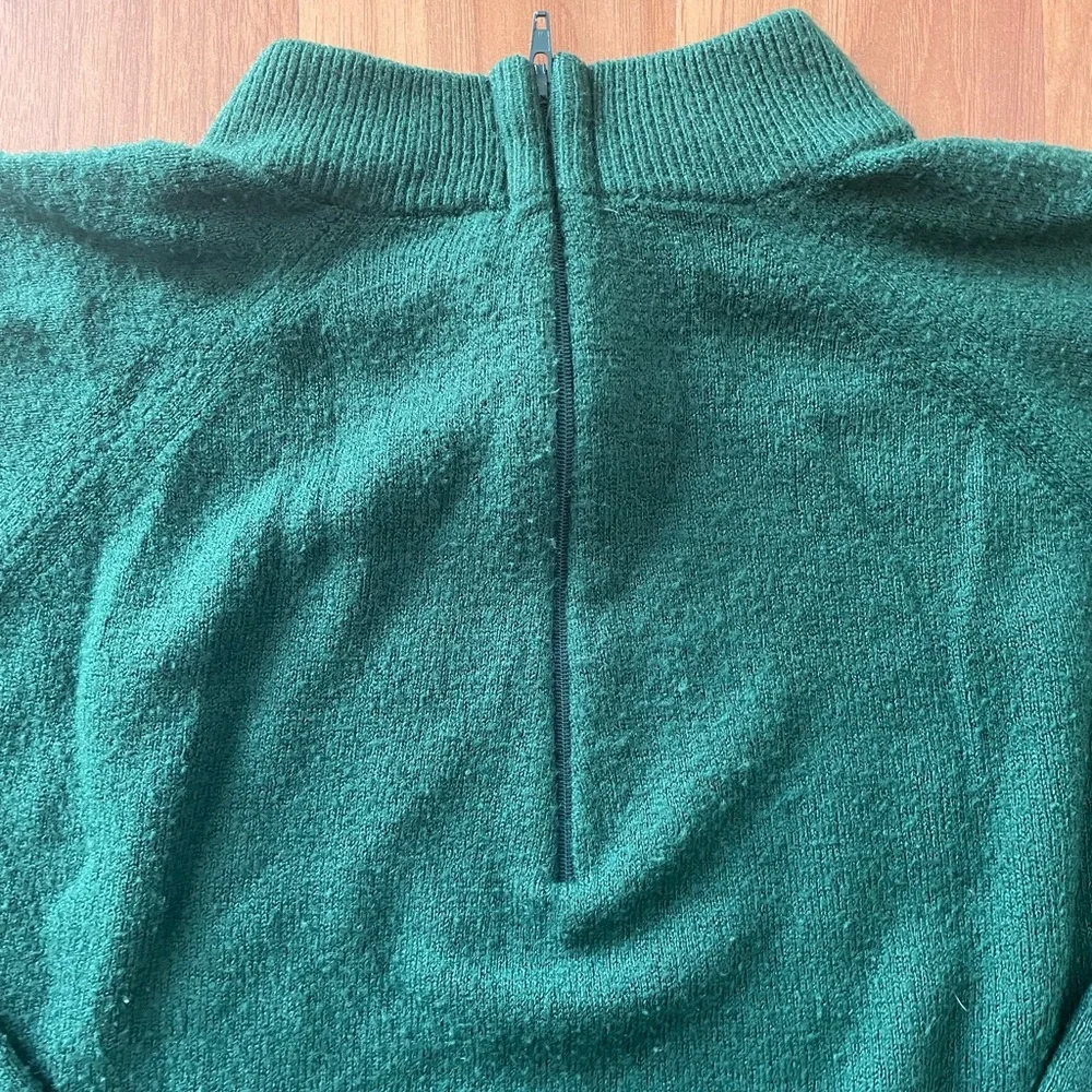 Vintage Forrest green sweater - Picture 3 of 5
